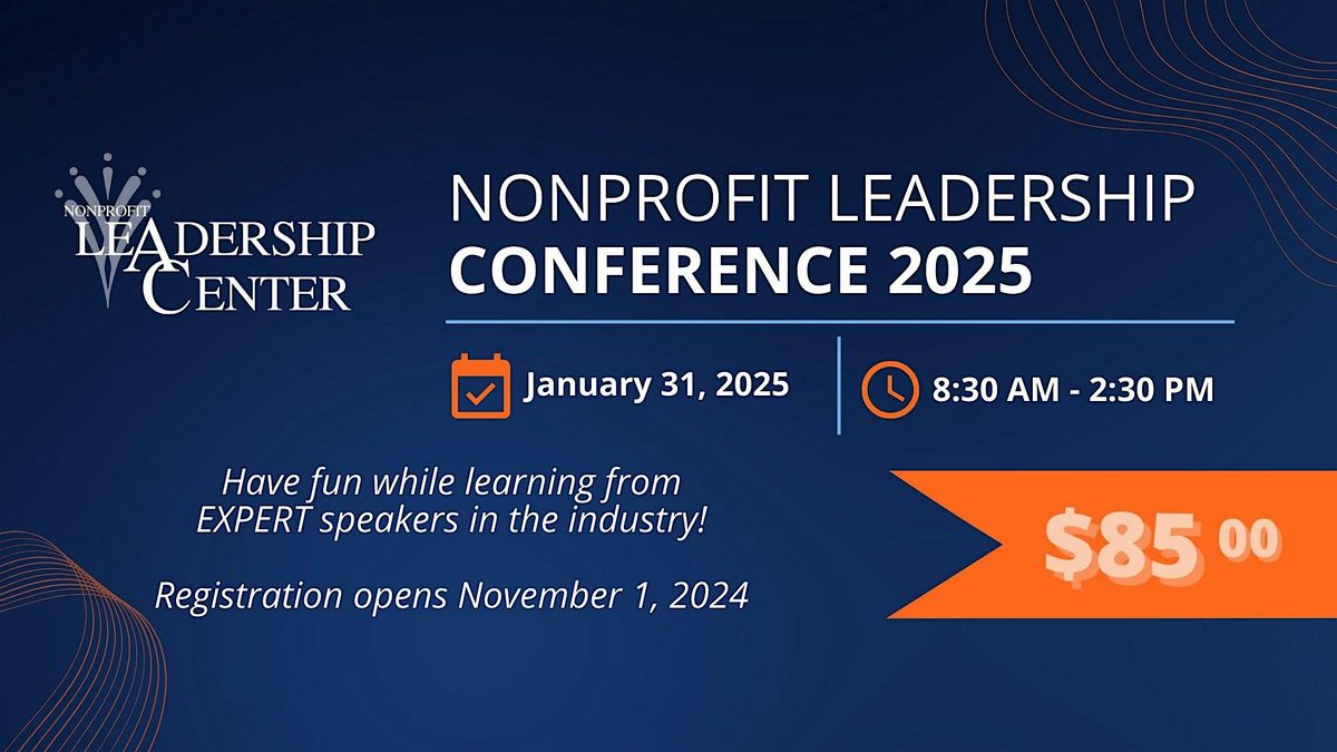 BIENNIAL NONPROFIT LEADERSHIP CONFERENCE