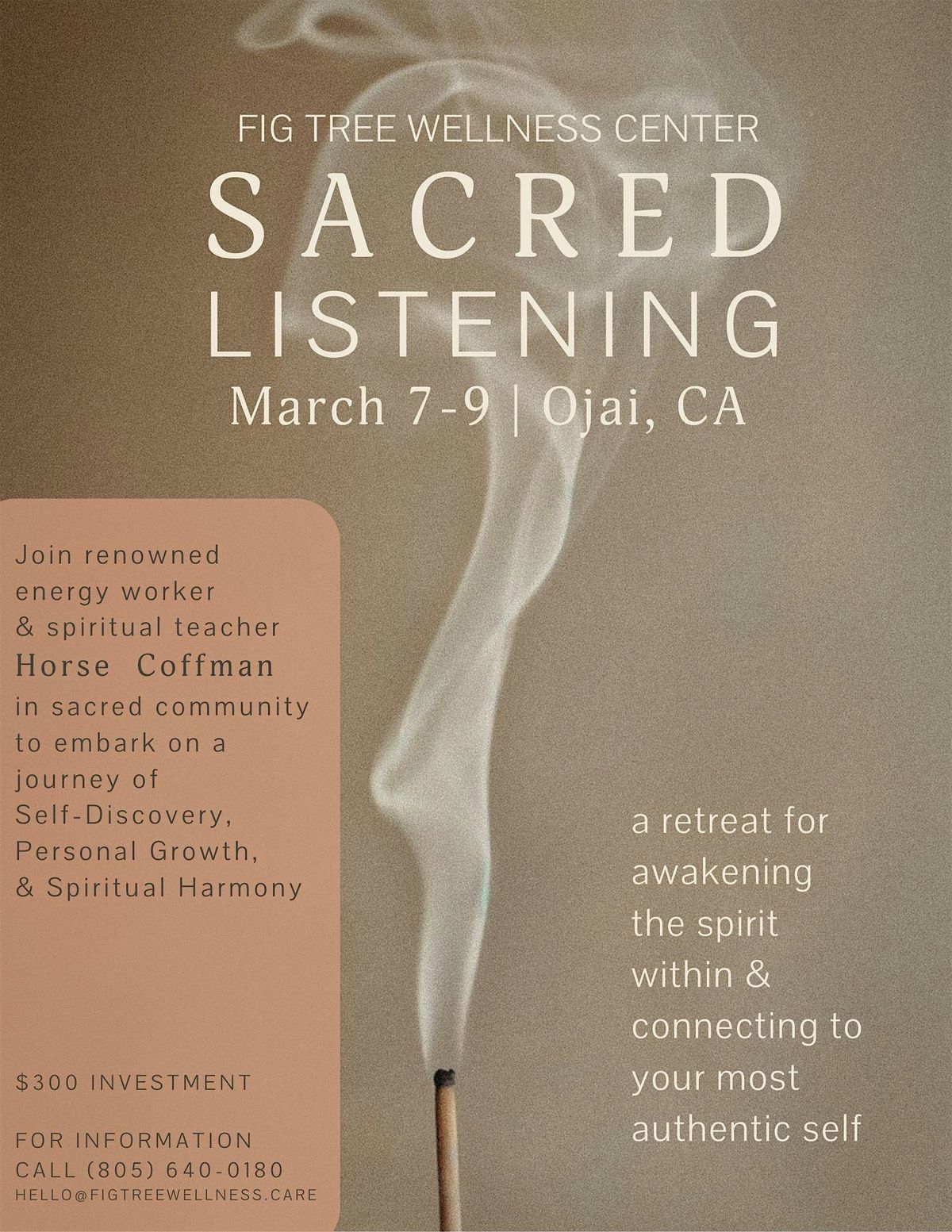 Sacred Listening Retreat