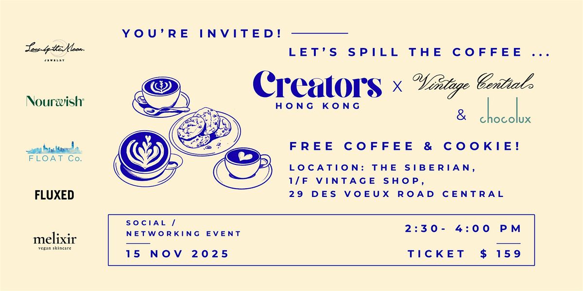 Hong Kong Creators Networking Event