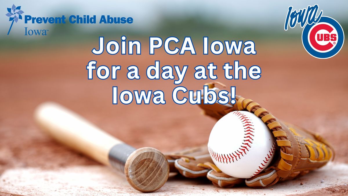 Day at the Iowa Cubs with Prevent Child Abuse Iowa