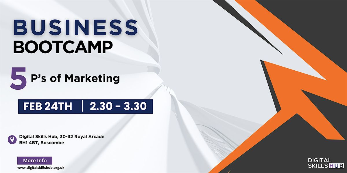 Business Bootcamp - The 5 P's of Marketing