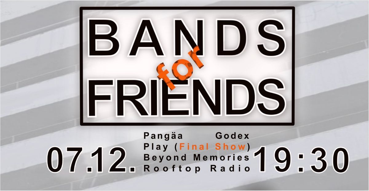 Bands For Friends 2024 - Rock Before Christmas