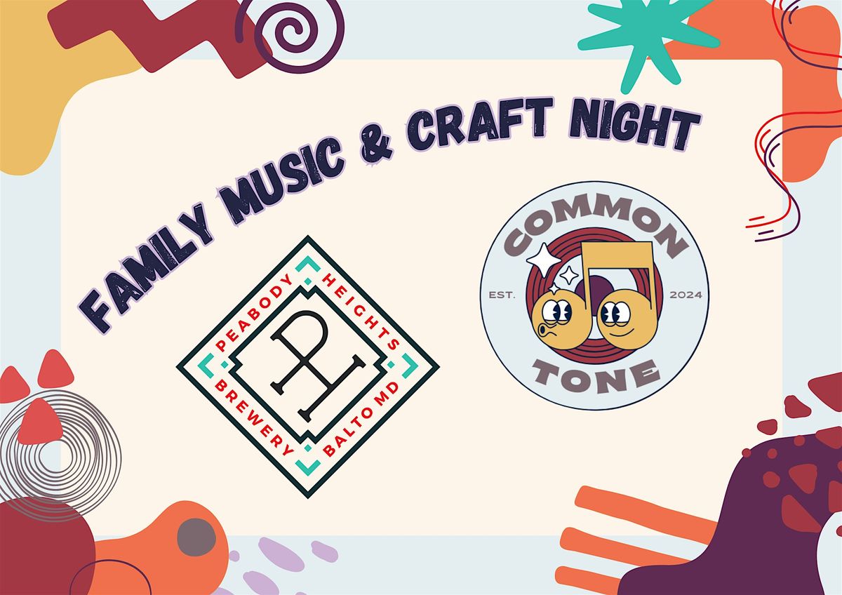 Live Music and Craft Night with Common Tone