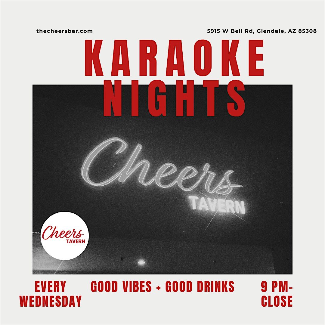 Karaoke at Cheers!