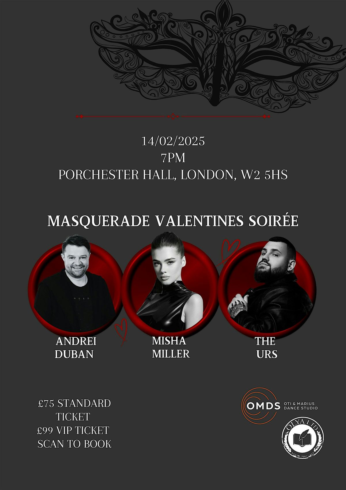 Masquerade Valentine's Soir\u00e9e