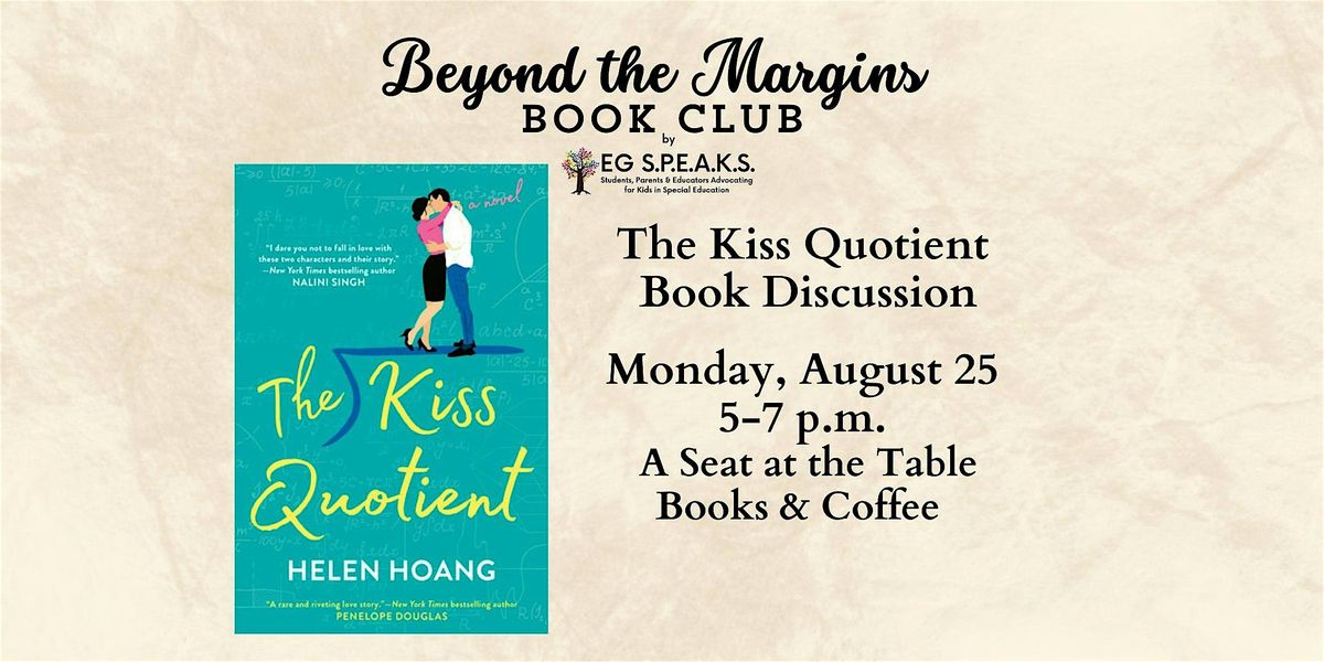 Beyond the Margins Book Club: The Kiss Quotient