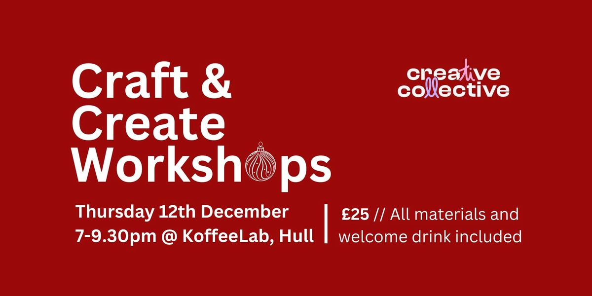 Craft & Create Workshops