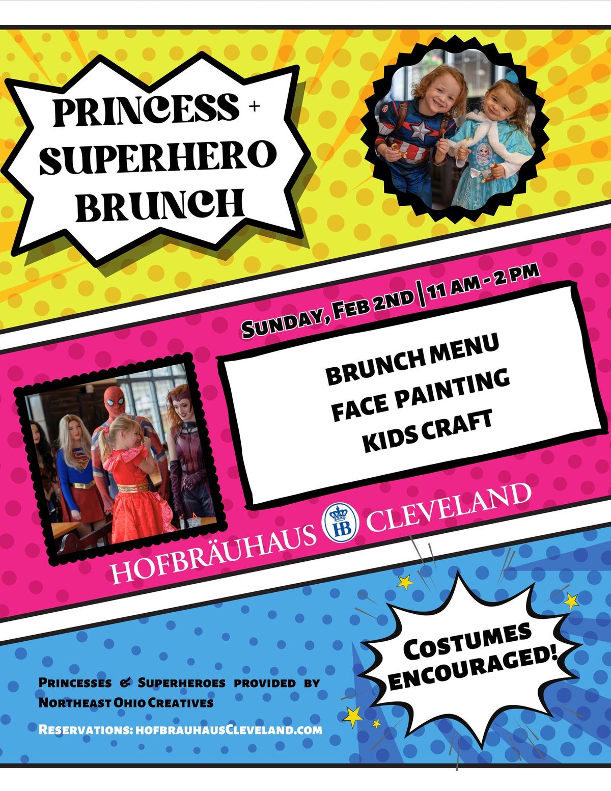 Princess\/Superhero Brunch