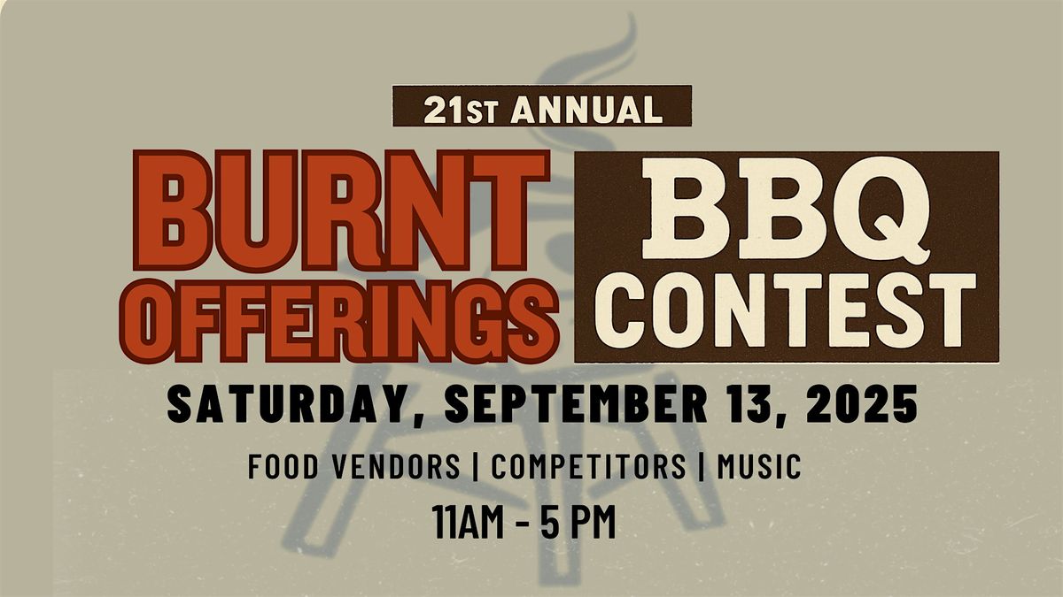21st Annual Burnt Offerings BBQ Competition and Festival