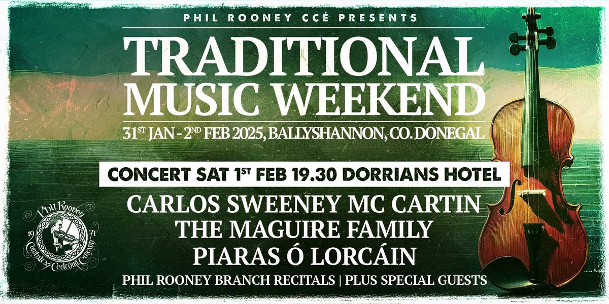 Traditional Irish Music Weekend - Ballyshannon \/ Phil Rooney CC\u00c9