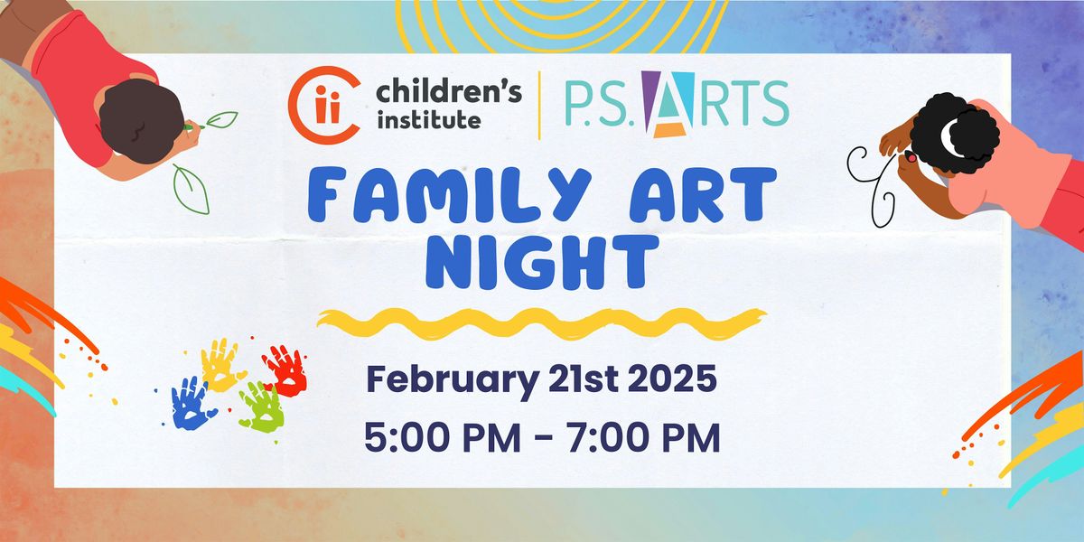 Family Art Night - Otis Booth