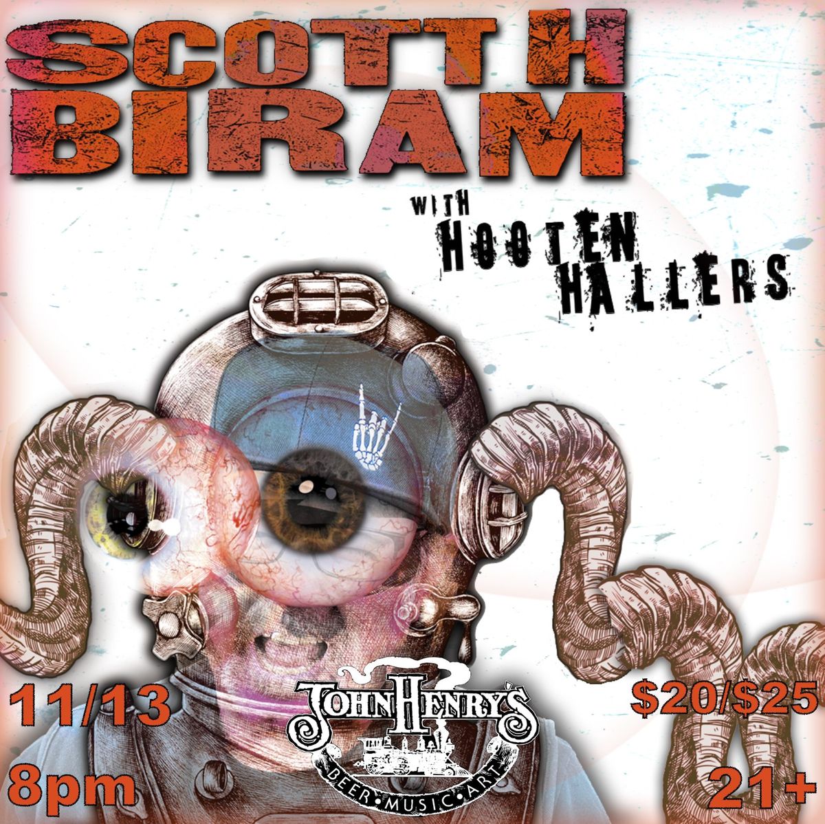 Scott H Biram w\/The Hooten Hallers