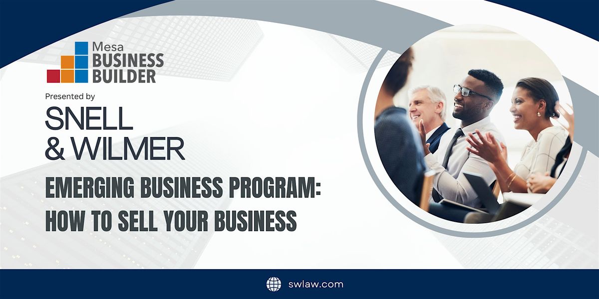 Emerging Business Program: How to Sell Your Business