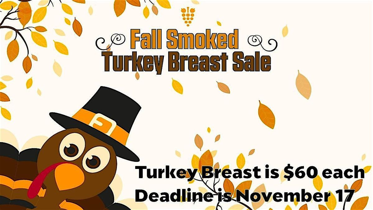 Fall Smoked Turkey Breast Sale