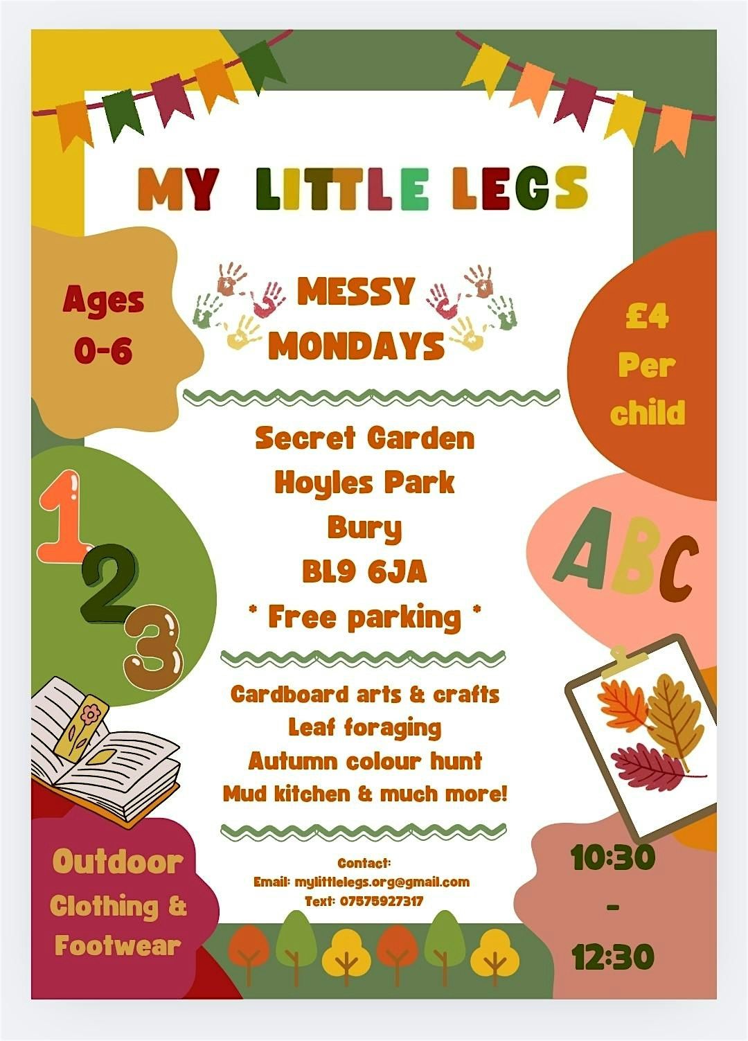 My Little Legs - Messy Mondays!