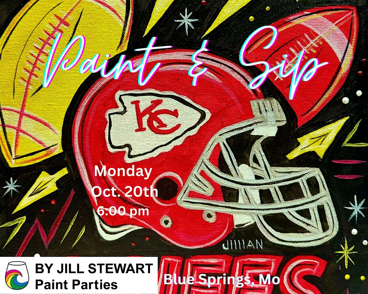 Chiefs Helmet Paint Party 2