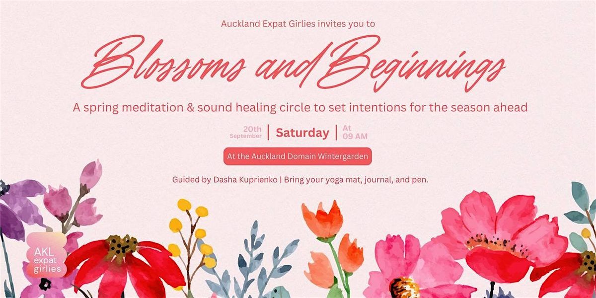 Blossoms & Beginnings with AXG