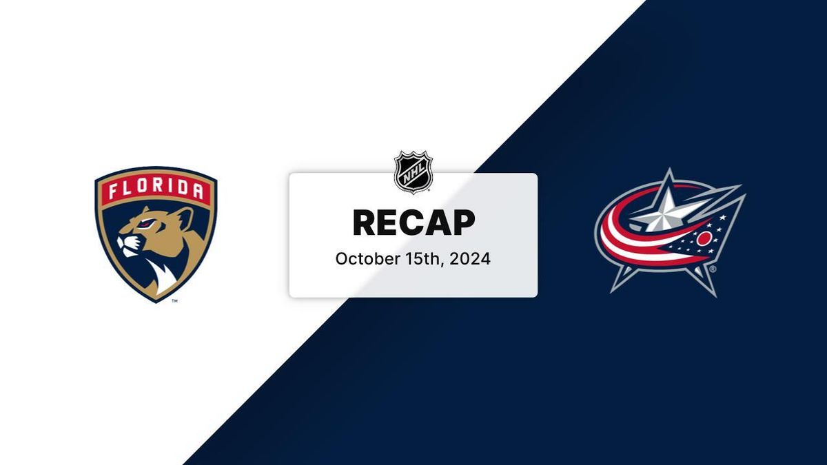 Parking Florida Panthers at Columbus Blue Jackets
