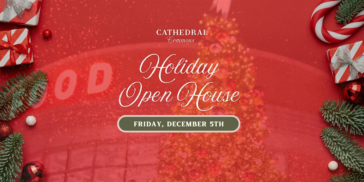 Cathedral Commons Holiday Tree Lighting & Celebration