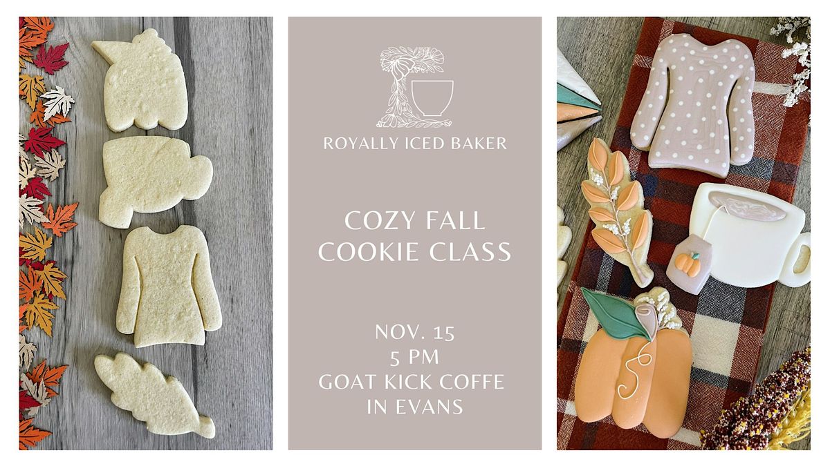 Cozy Fall Cookie Class