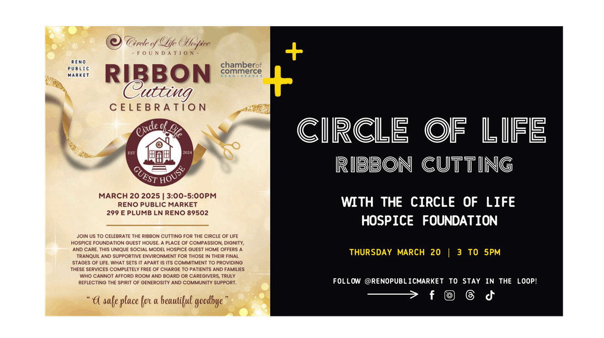 Circle of Life: Ribbon Cutting Celebration at Reno Public Market