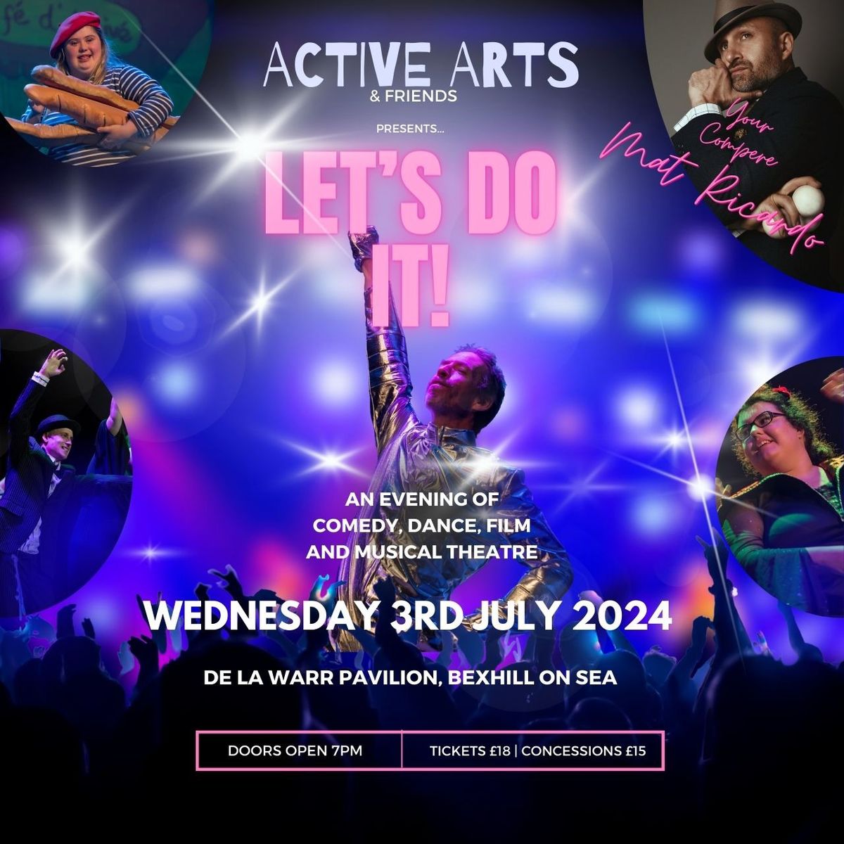 Active Arts & friends present Let\u2019s Do It ! 