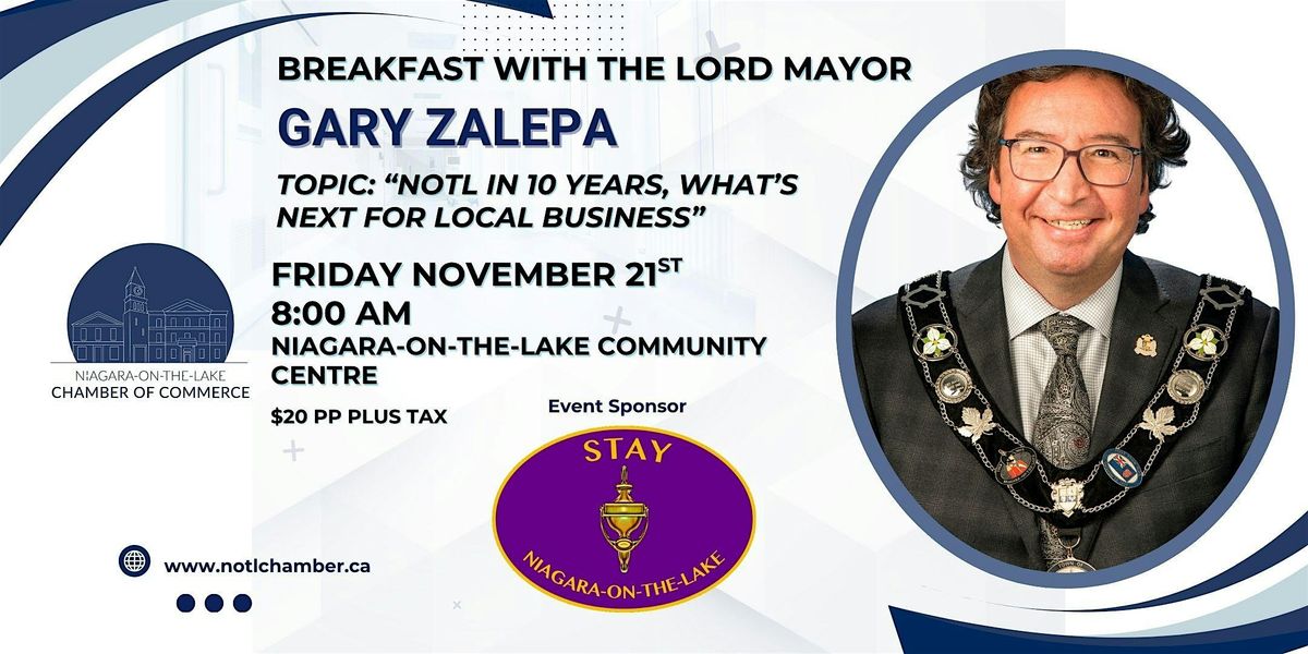 Breakfast With The Lord Mayor Gary Zalepa