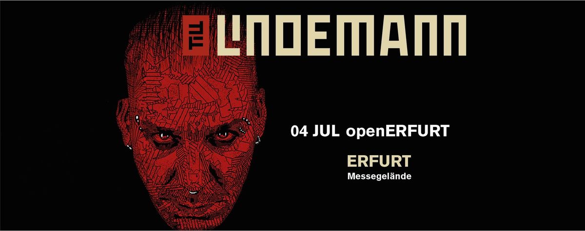 TILL LINDEMANN | 04 Jul, ERFURT, DE