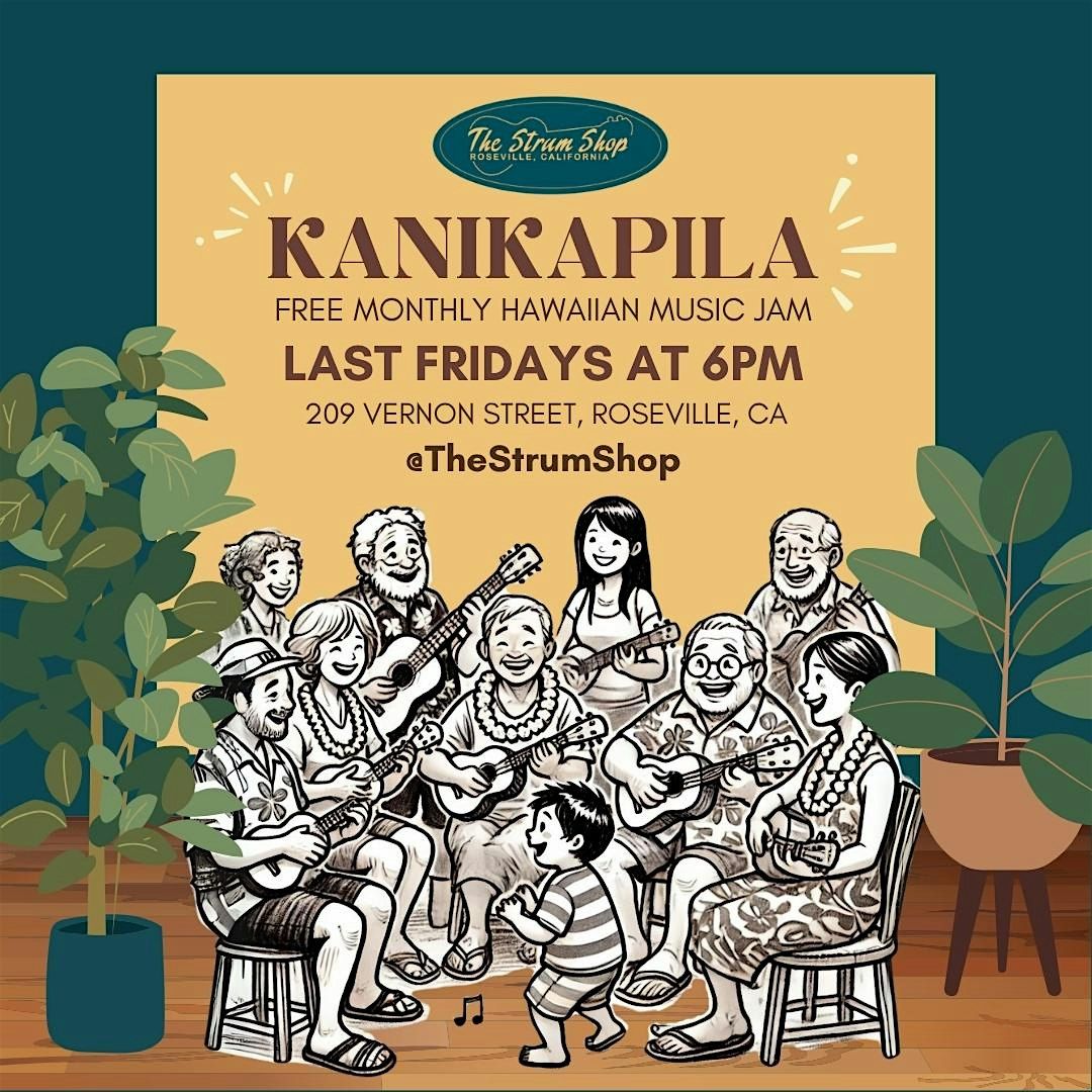 Free Monthly Hawaiian Kanikapila - Live Music Jam