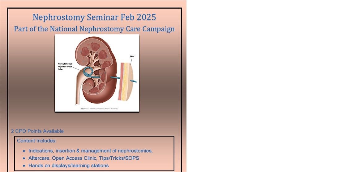 Nephrostomy Seminar