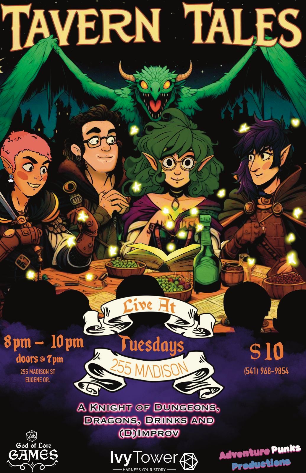 Tavern Tales! A dungeons and dragons improv night! 