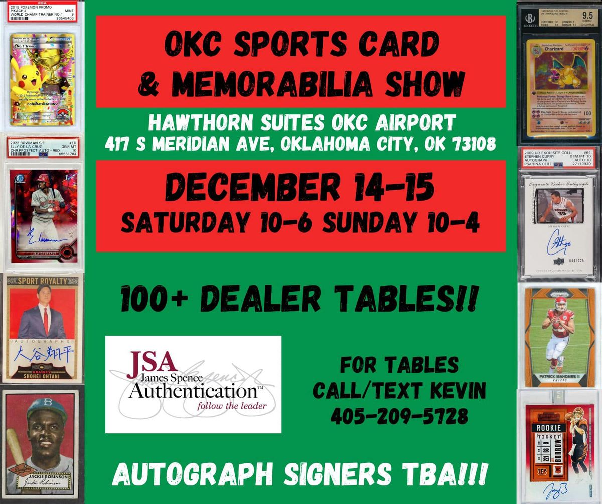 OKC Card Show \u201cDecember to Remember\u201d