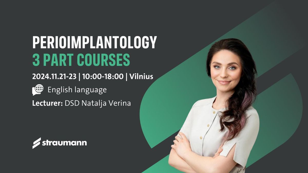 PERIOIMPLANTOLOGY - 3 part courses