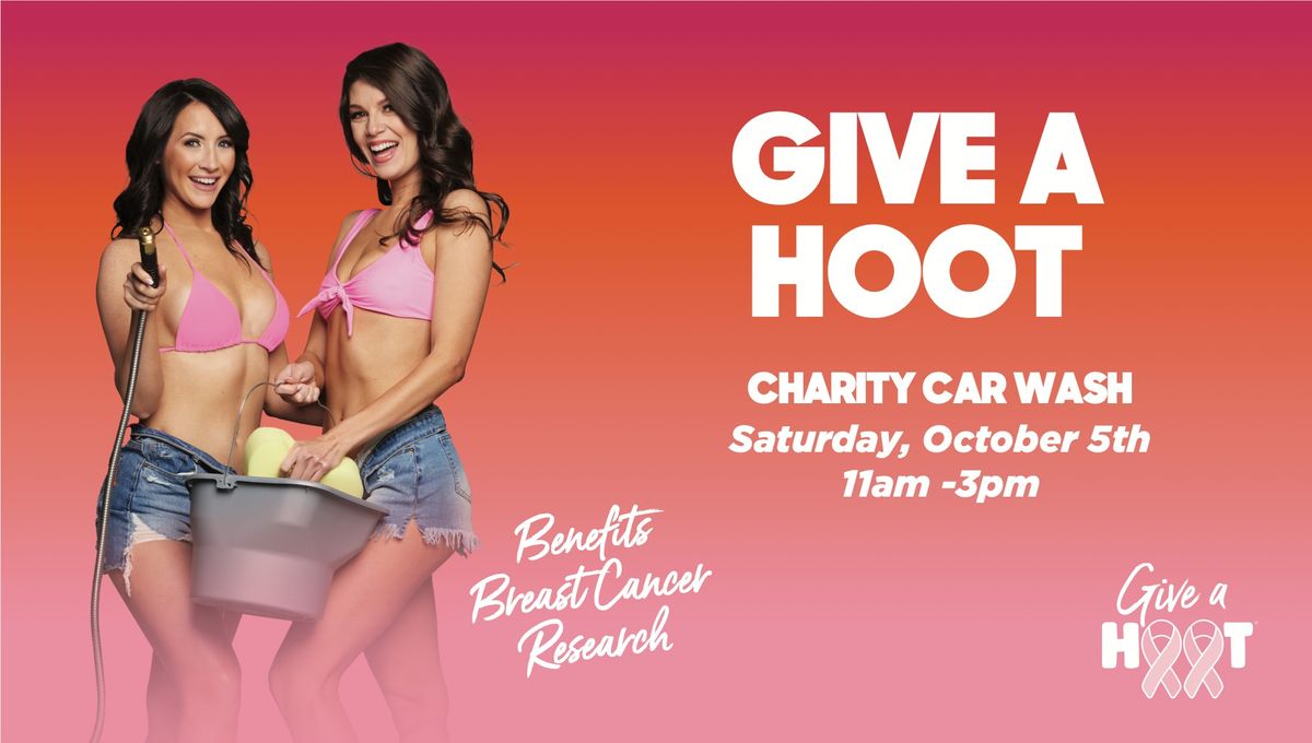 Give A Hoot Car Wash at Hooters of Gastonia