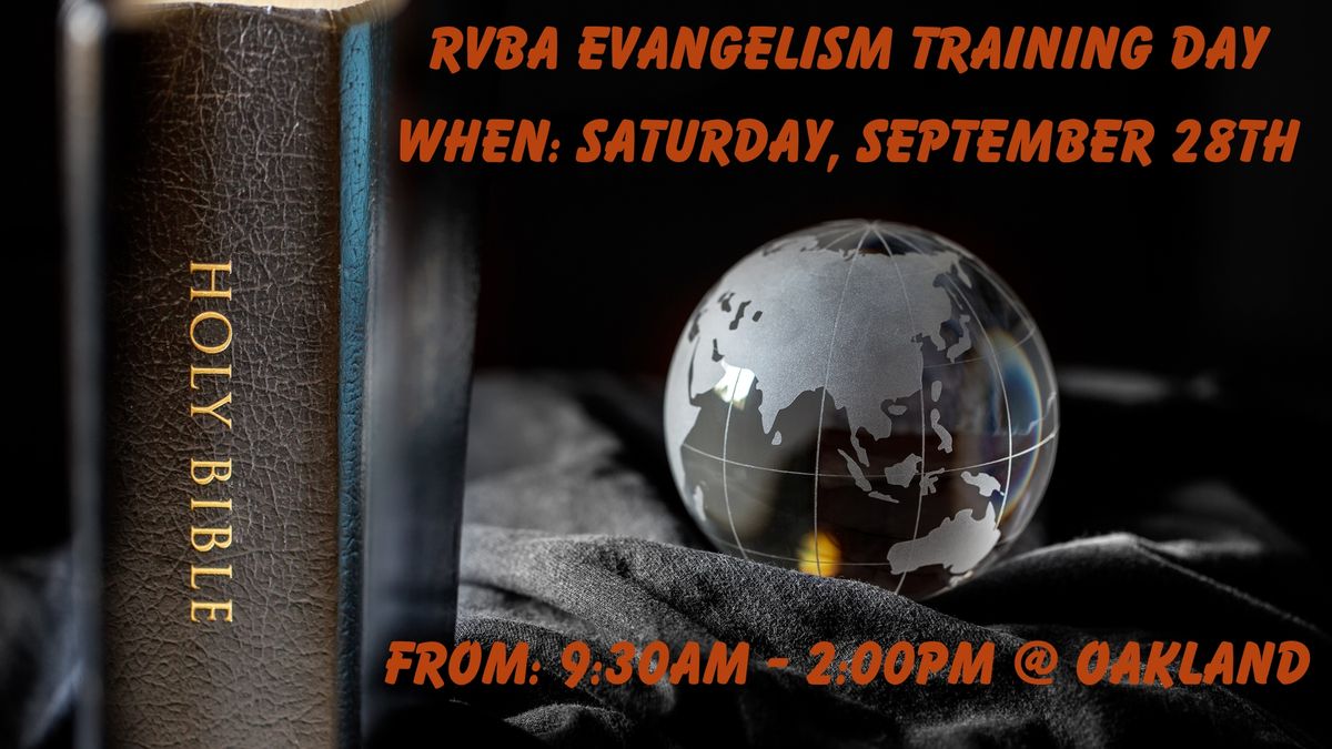 RVBA Evangelism Training Day