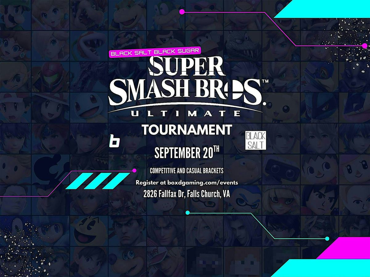 Black Salt Super Smash Bros Ultimate Tournament