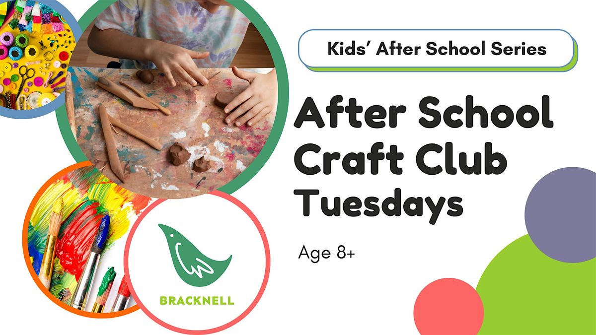 Spring 2 Tuesday After School Craft Club (5 week block)