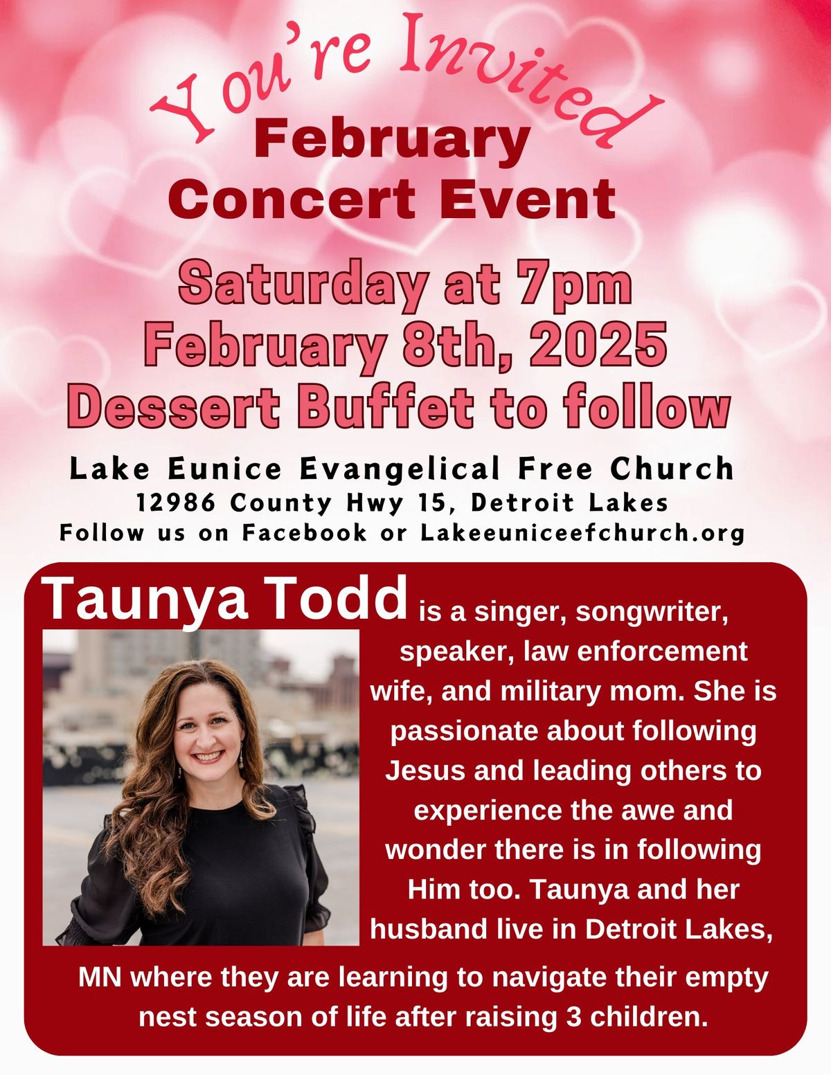 Taunya Todd Concert Event