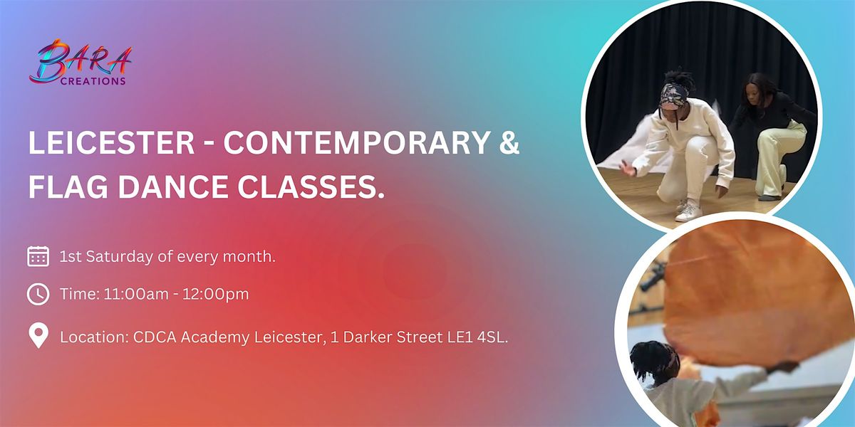 Leicester | Contemporary & Flag Dance Classes.