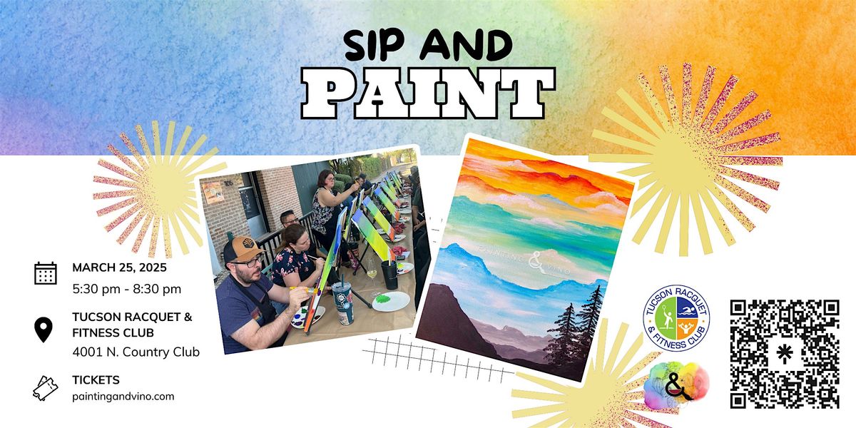 Paint and Sip at Tucson Racquet & Fitness Club