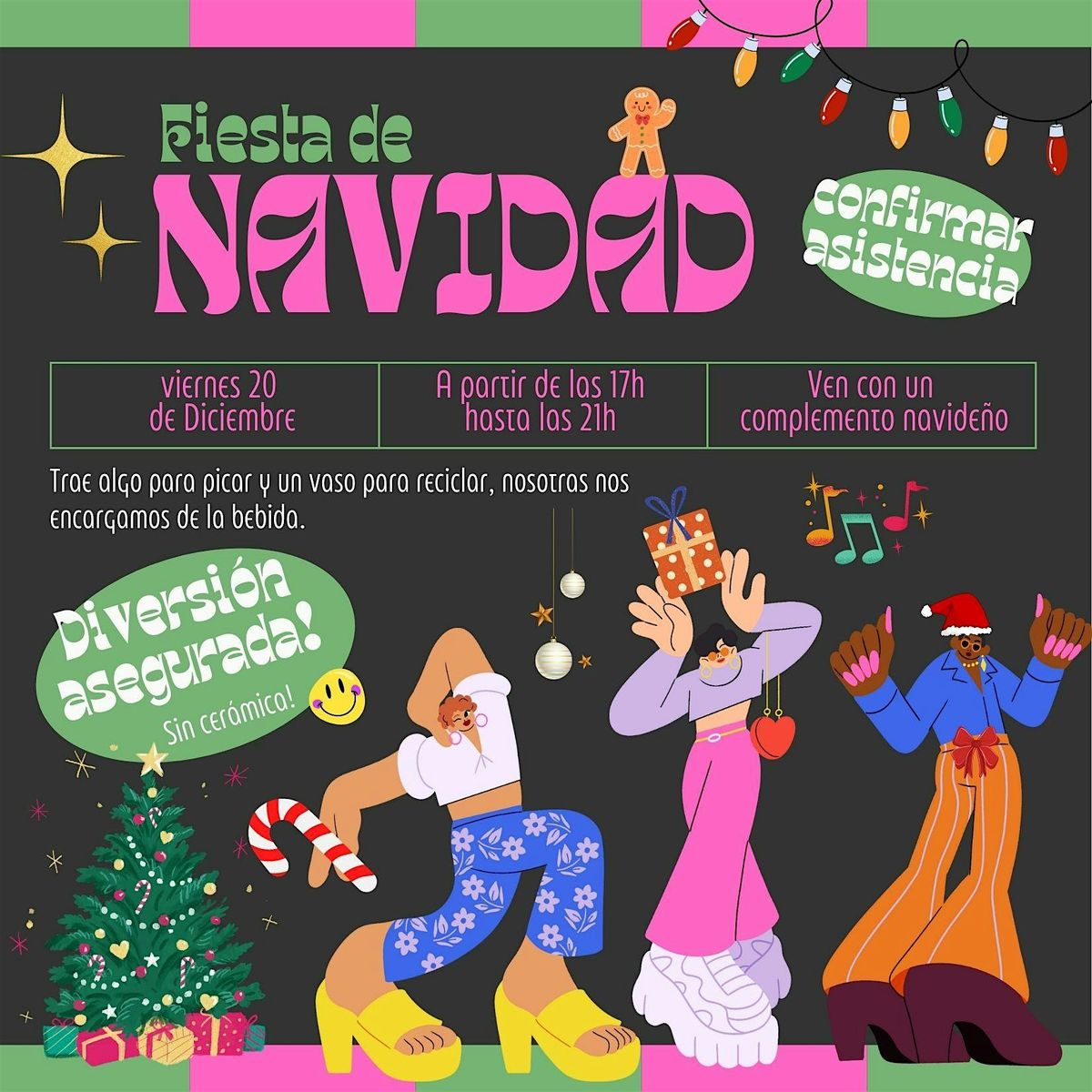 Fiesta de Navidad '24 - Consell81 Clases de Cer\u00e1mica