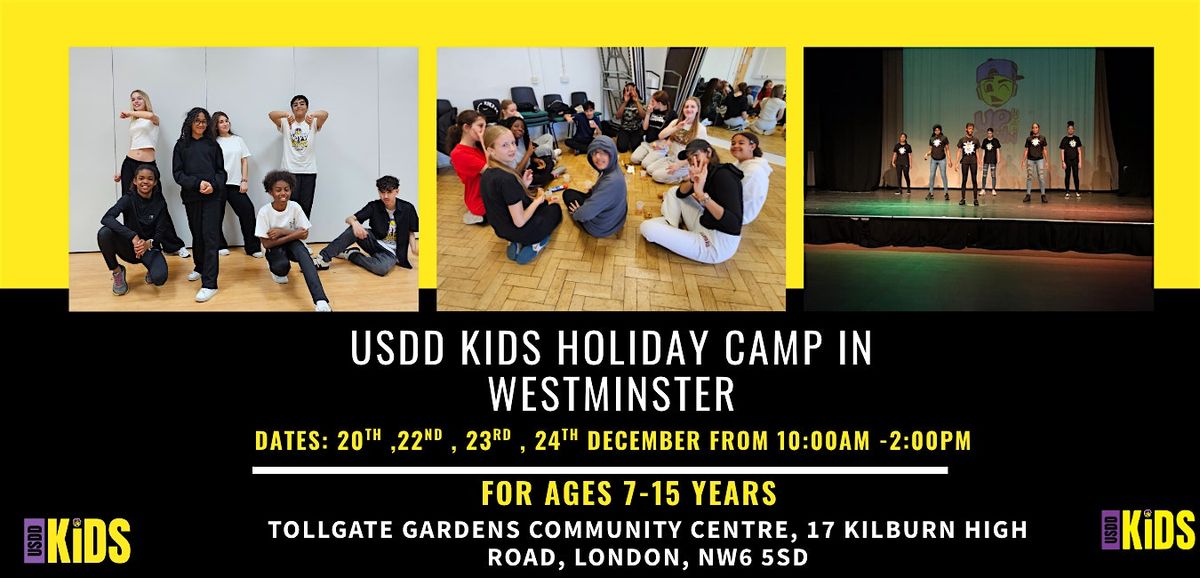 FREE WINTER HOLIDAY DANCE WORKSHOPS FOR 7 TO 15 YEARS OLD (WESTMINSTER)