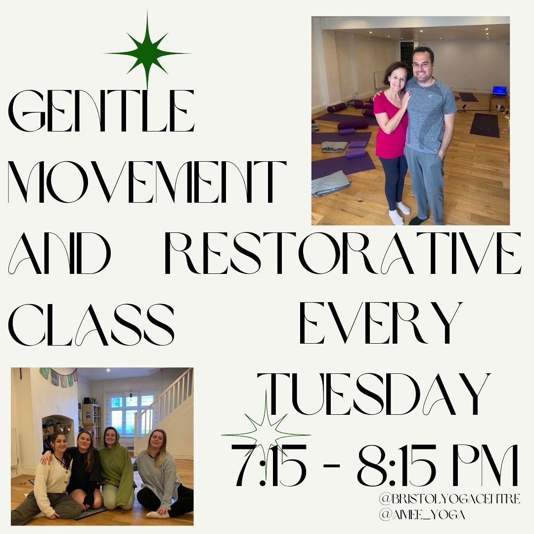 Gentle Movement and Restorative Class 