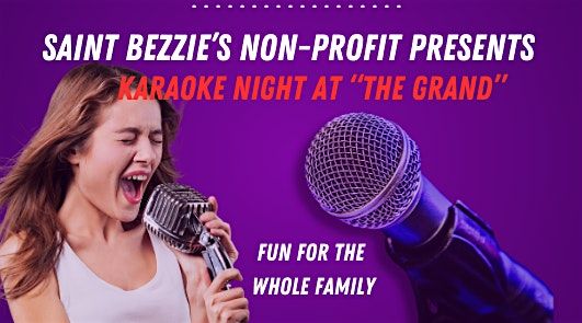 Saint Bezzie's Karaoke Fundraiser event