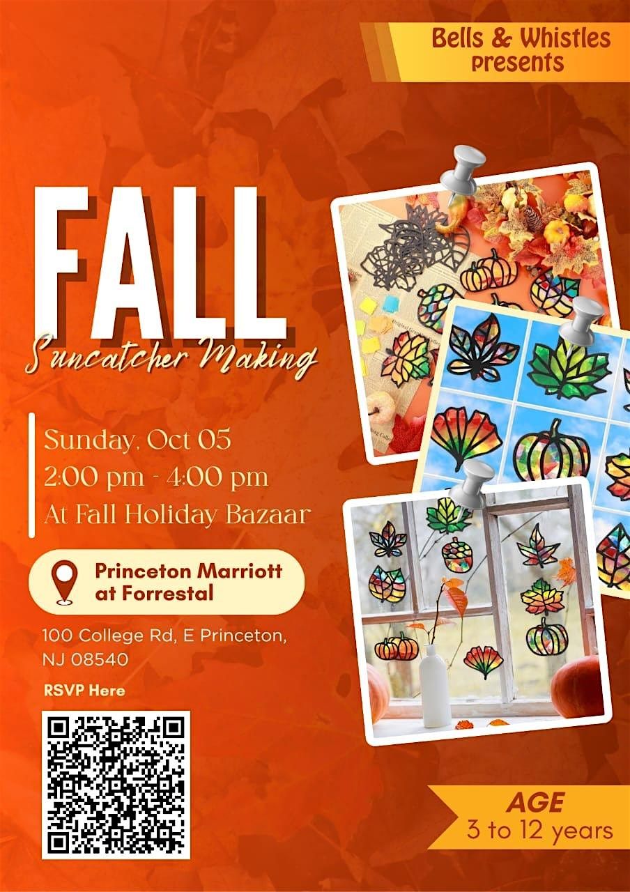 Kids Fall Themed Suncatchers Workshop