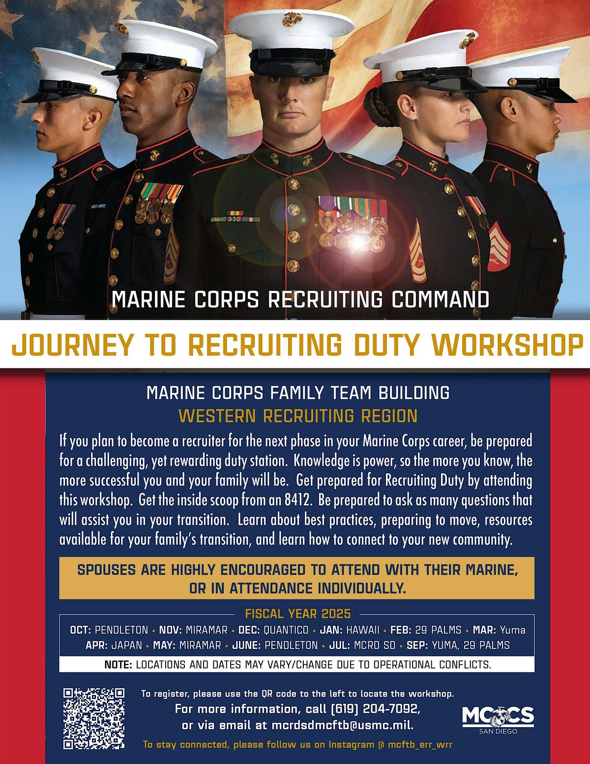 Journey to Recruiting Duty Workshop