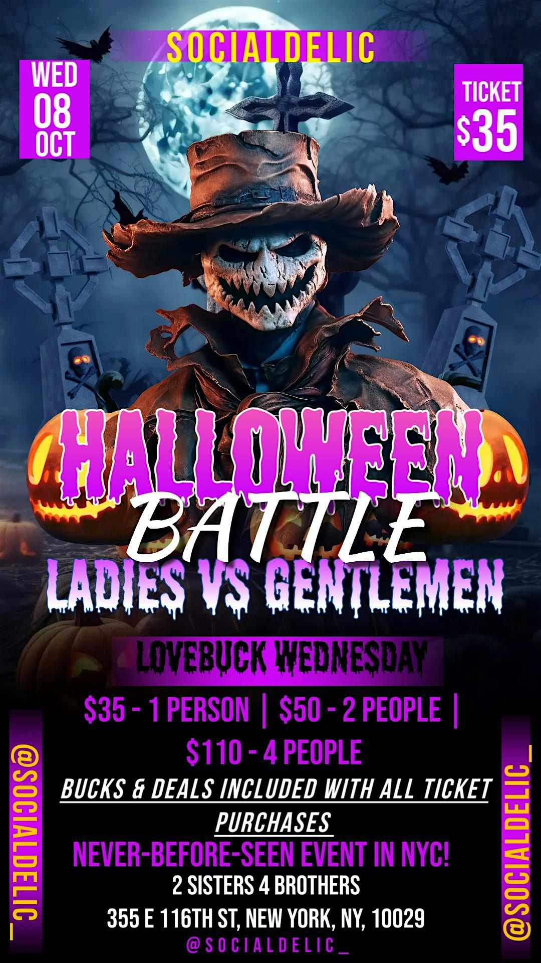 SPOOKY-DELIC LOVE BUCK WEDNESDAY
