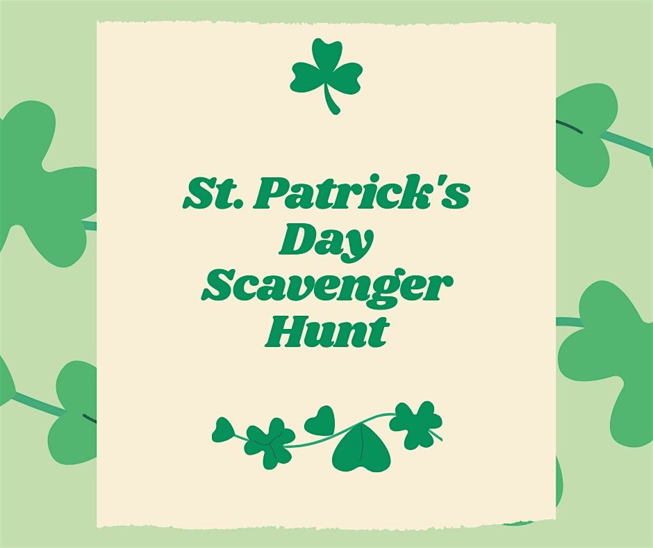 St. Patrick's Day Scavenger Hunt