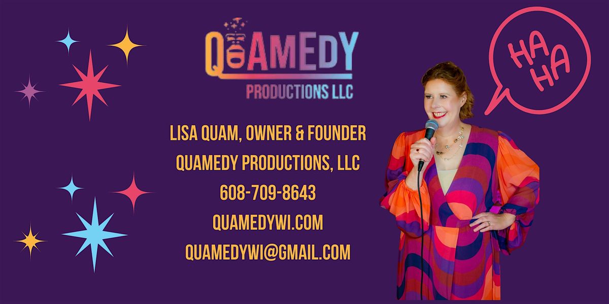 Quamedy Productions Presents: Filthy Mouths, Fancy Drinks at Doundrins!