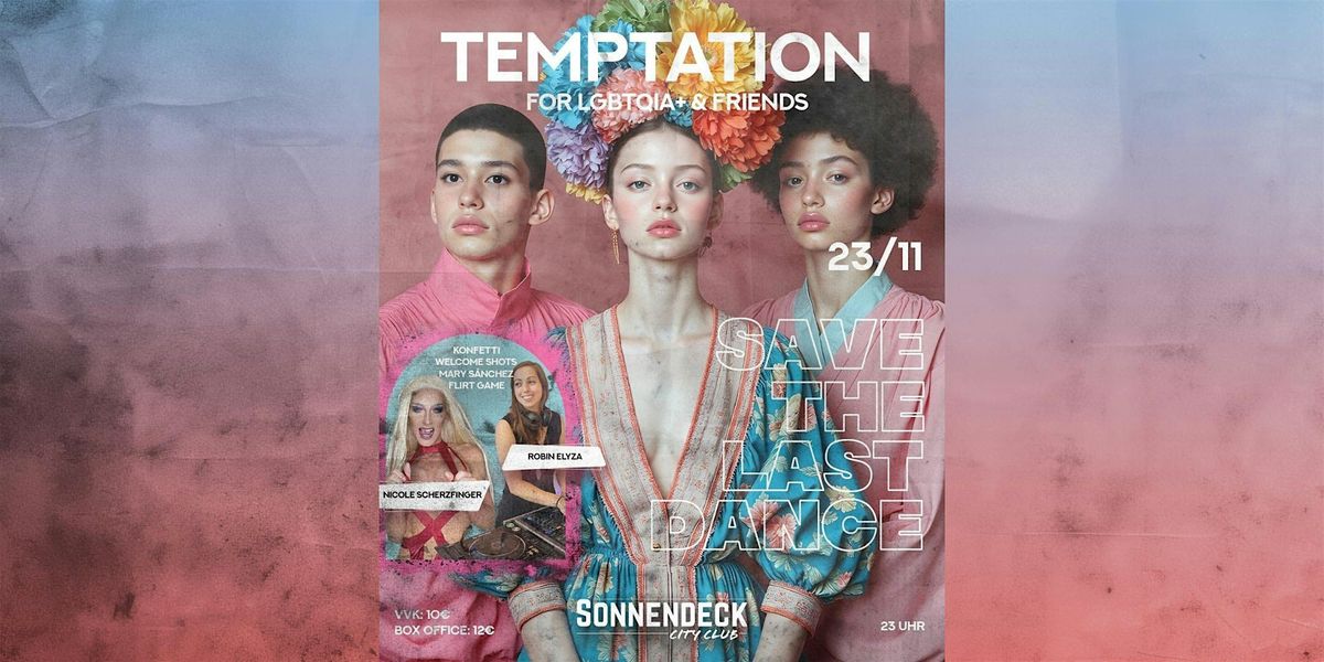 Temptation Last Dance, 23.11.24 , Robin Elyza, im Sonnendeck,Osnabr\u00fcck